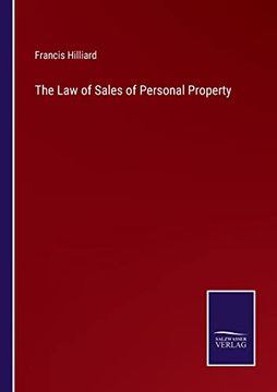 portada The law of Sales of Personal Property (en Inglés)