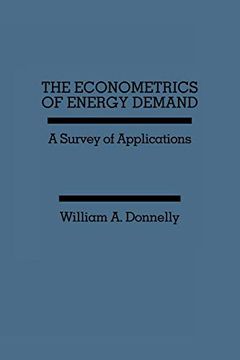 portada The Econometrics of Energy Demand: A Survey of Applications (en Inglés)