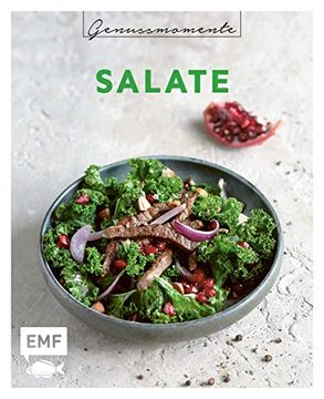 portada Genussmomente: Salate: Schnelle und Einfache Rezepte mit Fleisch, Fisch und Gemüse? Caesar Salad, Antipasti-Teller, Cole Slaw und Mehr