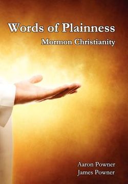 portada words of plainness: mormon christianity