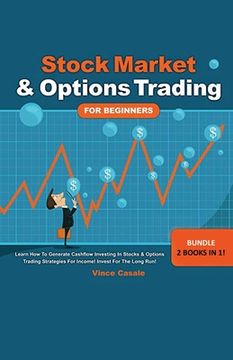 portada Stock Market & Options Trading For Beginners ! Bundle! 2 Books in 1! (en Inglés)