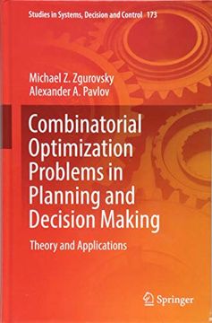 portada Combinatorial Optimization Problems in Planning and Decision Making: Theory and Applications (Studies in Systems, Decision and Control) (in English)