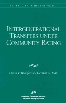 portada intergenerational transfers under community rating (en Inglés)