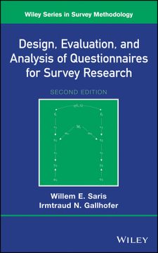 portada Design, Evaluation, and Analysis of Questionnaires for Survey Research (Wiley Series in Survey Methodology) 