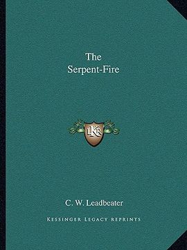 portada the serpent-fire (en Inglés)
