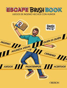 portada Escape Brush Book: Juegos de Ingenio Hechos con Humor