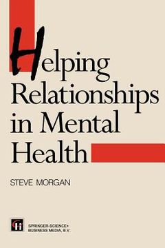 portada Helping Relationships in Mental Health (en Inglés)