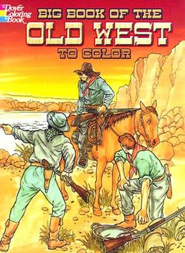 portada Big Book of the old West to Color (in English)