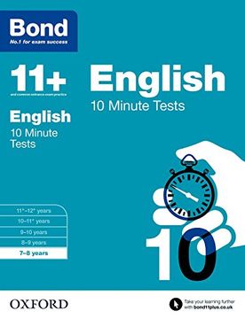 portada Bond 11+: English: 10 Minute Tests