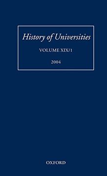 portada History of Universities: Volume xix (en Inglés)