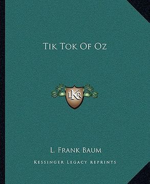 portada tik tok of oz (en Inglés)