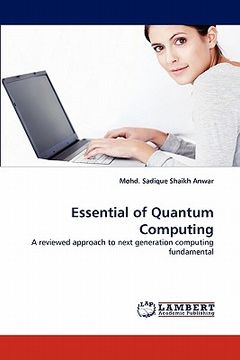 portada essential of quantum computing (in English)