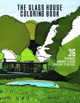 portada The Glass House Coloring Book (en Inglés)