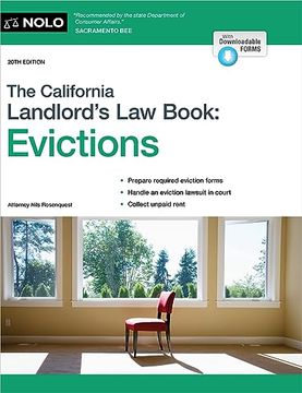 portada The California Landlord's law Book: Evictions: Evictions (California Landlord's law Book vol 2: Evictions) (en Inglés)