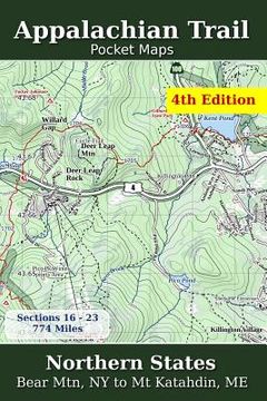 portada Appalachian Trail Pocket Maps - Northern States