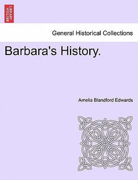 portada barbara's history. (en Inglés)