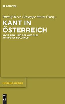 portada Kant in Österreich Alois Riehl und der weg zum Kritischen Realismus (en Alemán)