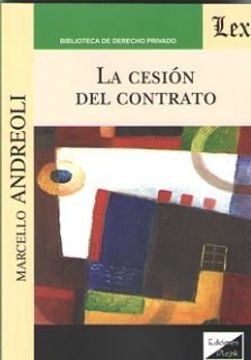 portada Cesion de Contrato, la (in Spanish)