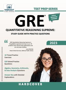 portada GRE Quantitative Reasoning Supreme: Study Guide with Practice Questions (en Inglés)