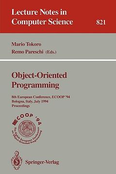 portada ecoop '94 - object-oriented programming: 8th european conference, bologna, italy, july 4-8, 1994. proceedings (en Inglés)