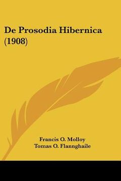 portada De Prosodia Hibernica (1908) (en Latin)