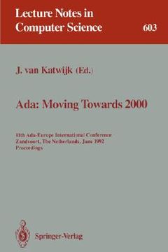 portada ada: moving towards 2000 (en Inglés)