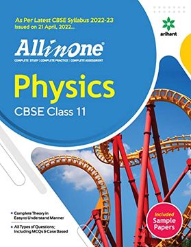 portada Cbse all in one Physics Class 11 2022-23 Edition (as per Latest Cbse Syllabus Issued on 21 April 2022) (en Inglés)