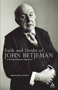 portada faith and doubt of john betjeman: an anthology of betjeman's religious verse (en Inglés)