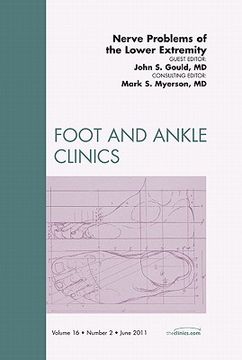 portada Nerve Problems of the Lower Extremity, an Issue of Foot and Ankle Clinics: Volume 16-2 (en Inglés)