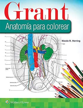 portada Grant. Anatomía Para Colorear (in Spanish)