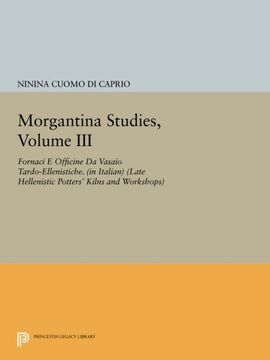 portada Morgantina Studies, Volume Iii: Fornaci e Officine da Vasaio Tardo-Ellenistiche. (in Italian) (Late Hellenistic Potters' Kilns and Workshops) (Princeton Legacy Library) (en Inglés)