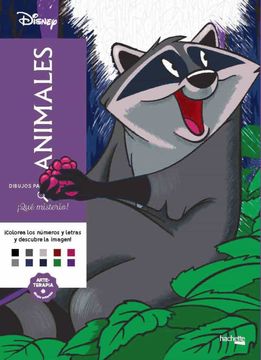 portada Animales! Disney. Dibujos Para Colorear,¡ Qué Misterio! (Hachette Heroes - Disney - Colorear)