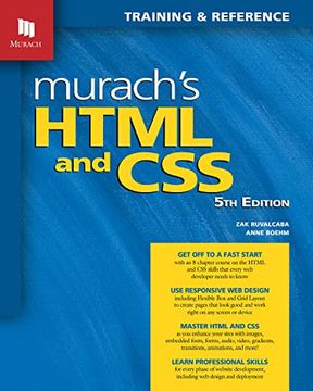 portada Murach'S Html and css: Training & Reference (in English)