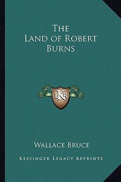 portada the land of robert burns (en Inglés)