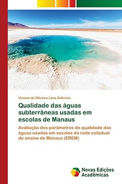 portada Qualidade das Águas Subterrâneas Usadas em Escolas de Manaus