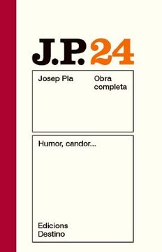 portada Humor, Candor: O. Ca Josep Pla. Volum 24 (O. Ca Pla) 