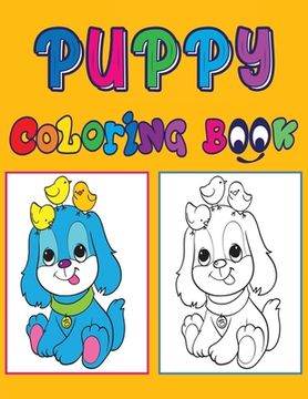 portada Puppy Coloring Book: Activity Book for Kids (en Inglés)
