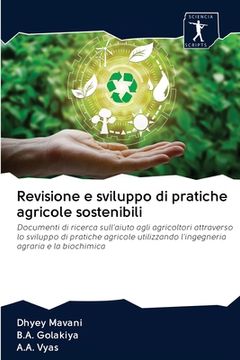portada Revisione e sviluppo di pratiche agricole sostenibili (en Italiano)