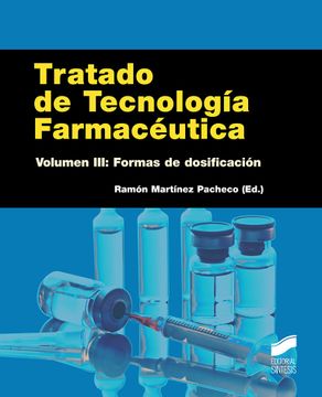 portada Tratado de Tecnologia Farmaceutica (Vol. Iii): Formas de Dosificacion