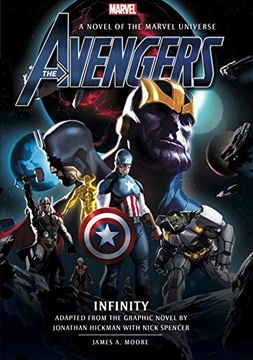 portada Avengers: Infinity Prose Novel (en Inglés)