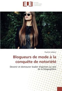portada Blogueurs de mode à la conquête de notoriété (OMN.UNIV.EUROP.)