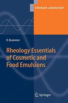 portada Rheology Essentials of Cosmetic and Food Emulsions (Springer Laboratory)