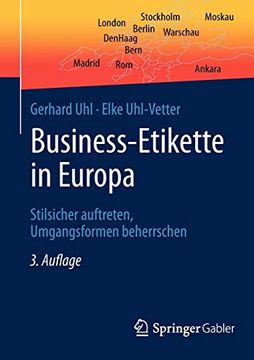 portada Business-Etikette in Europa: Stilsicher Auftreten, Umgangsformen Beherrschen (en Alemán)