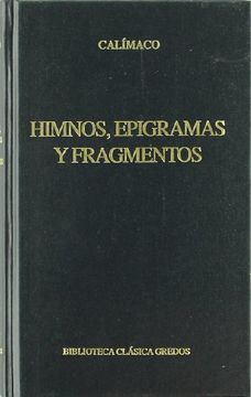 portada Himnos, Epigramas y Fragmentos (in Spanish)