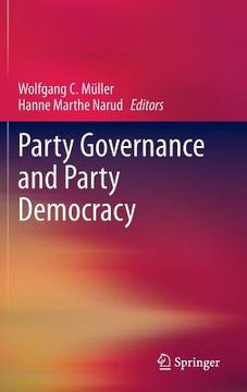 portada party governance and party democracy (en Inglés)