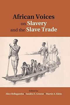 portada African Voices on Slavery and the Slave Trade: Volume 2, Essays on Sources and Methods (in English)