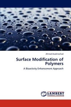 portada surface modification of polymers (en Inglés)