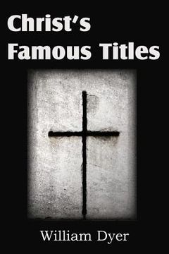 portada christ's famous titles (en Inglés)
