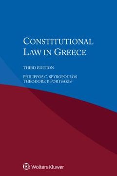 portada Constitutional Law in Greece