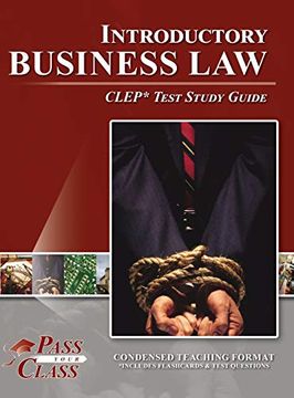 portada Introductory Business law Clep Test Study Guide 